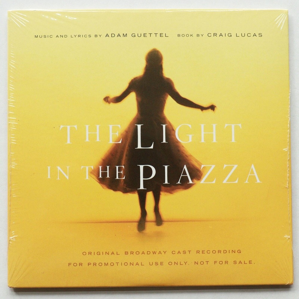 The Light in the Piazza Promo Single CD, 2006, 2 Track Original Broadway Cast